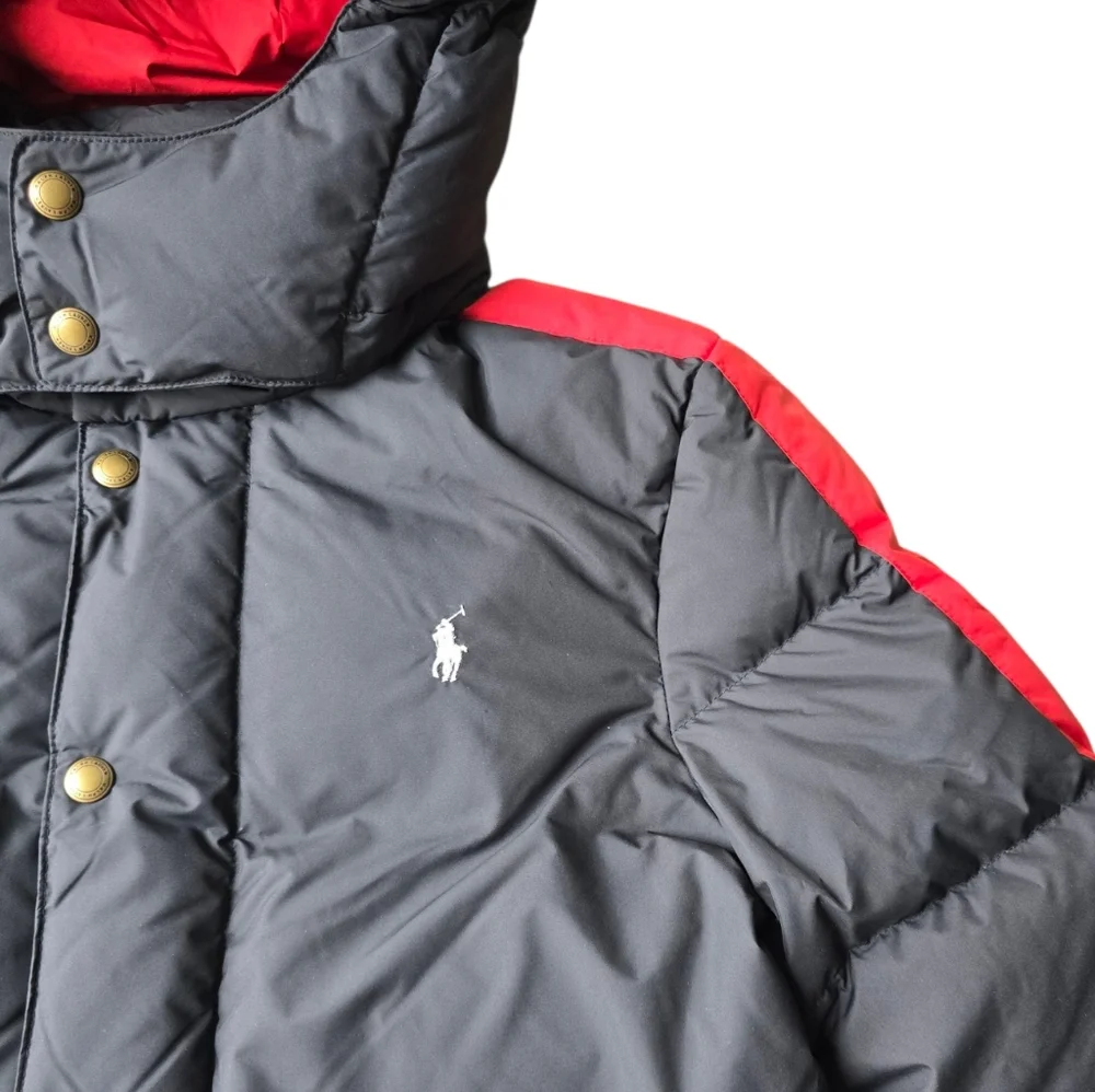 NEW Polo Ralph Lauren Hooded Duck Down Insulated Puffer Coat